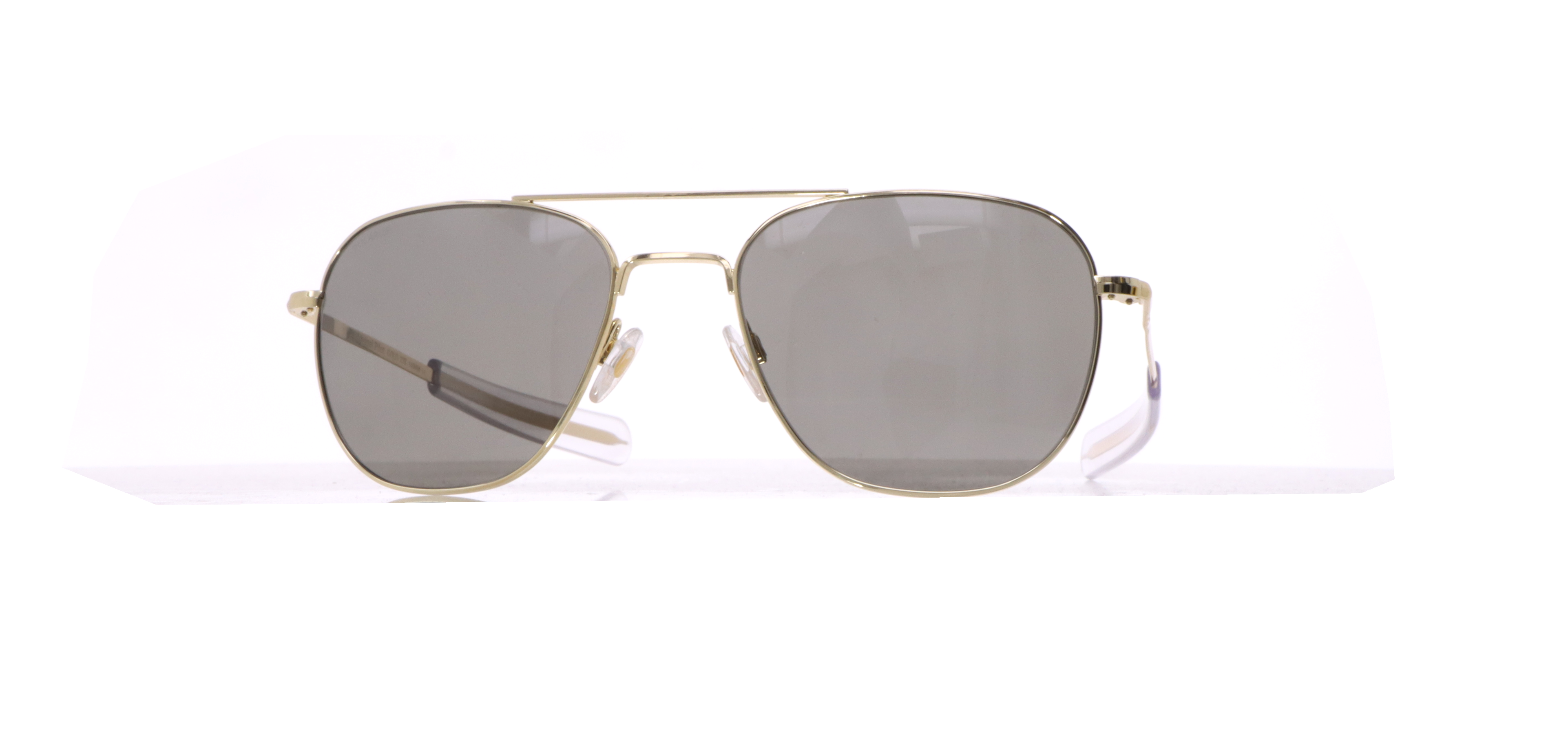 American Optical Original Pilot Gold Eyewear Glasses Sun Frames