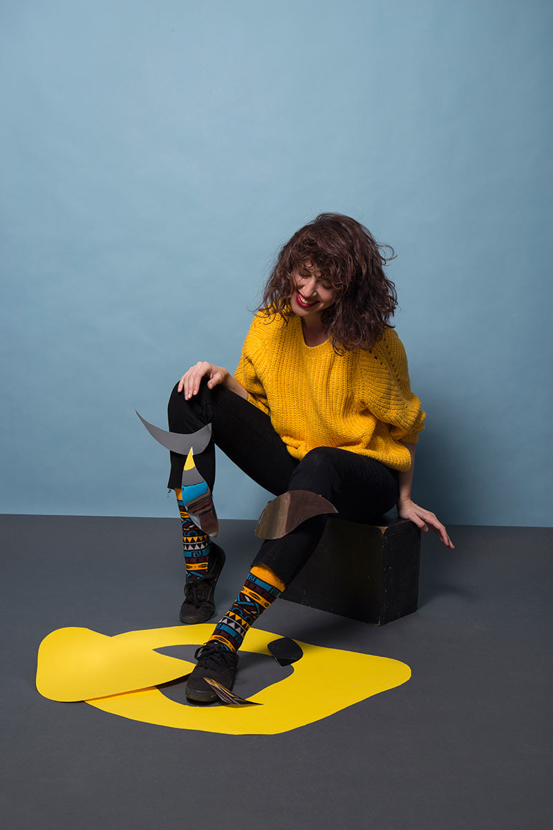 Návrhářka ponožek SocksInBox Iva Neumanová