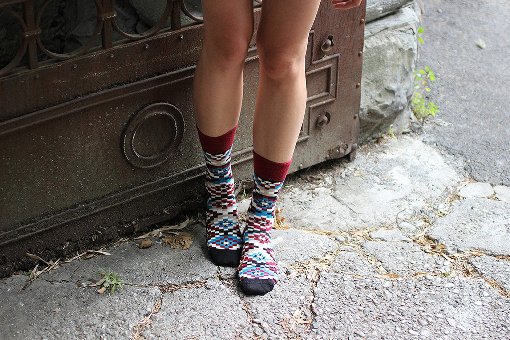 barevné ponožky SocksInBox