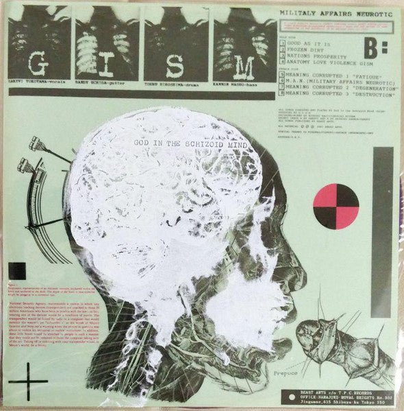 GISM - Military Affairs Neurotic LP Vinyl – Specialist Subject