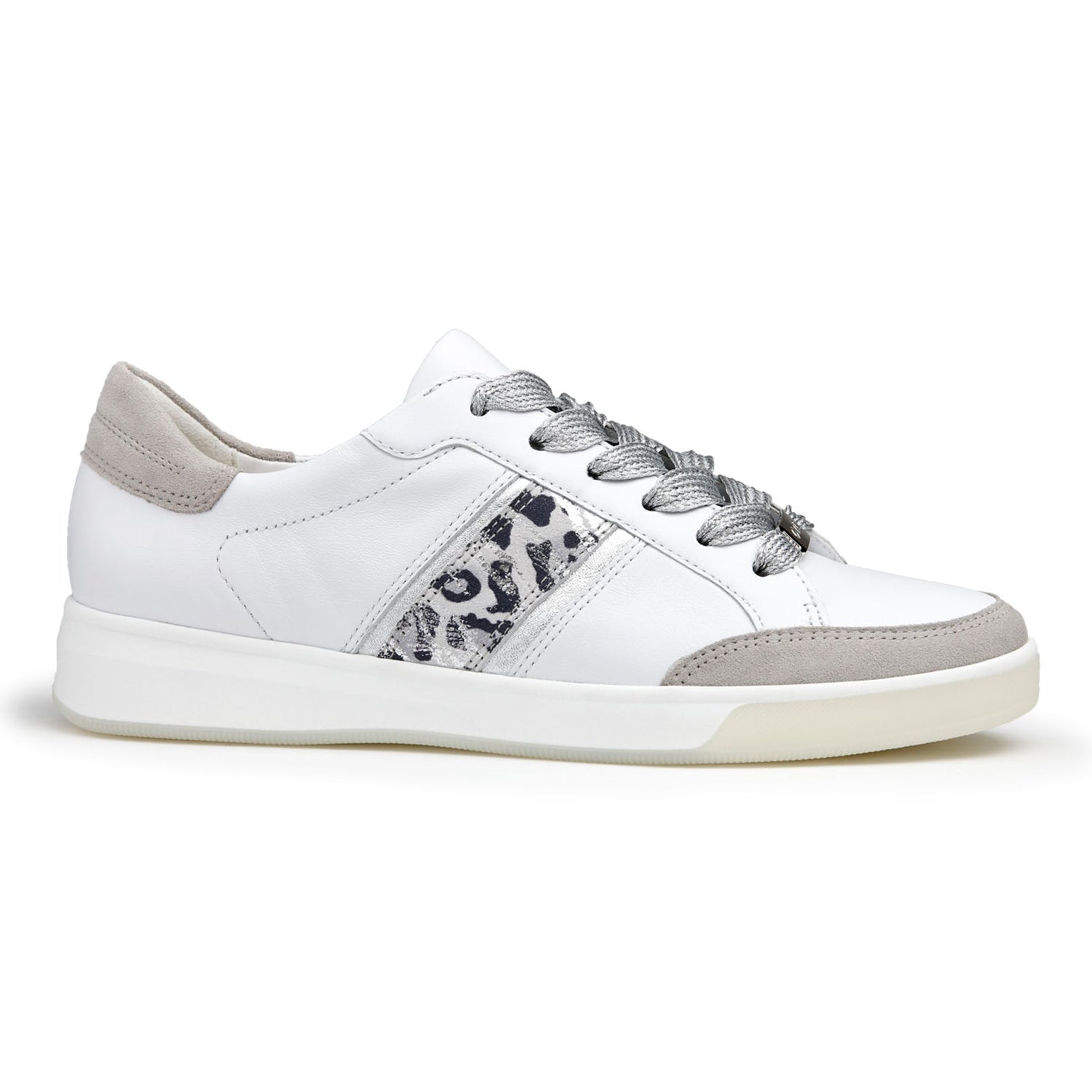 rouw resultaat Citroen Ara Rom-High Soft White Silver Sneakers | Free Shipping – Bstore