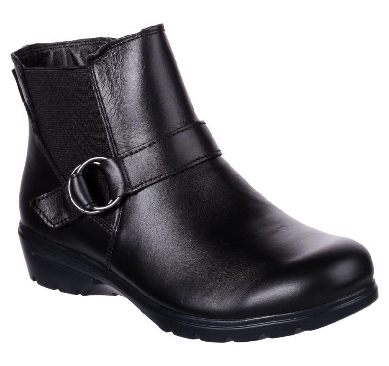 Skechers Metronome Restless Black Boots 