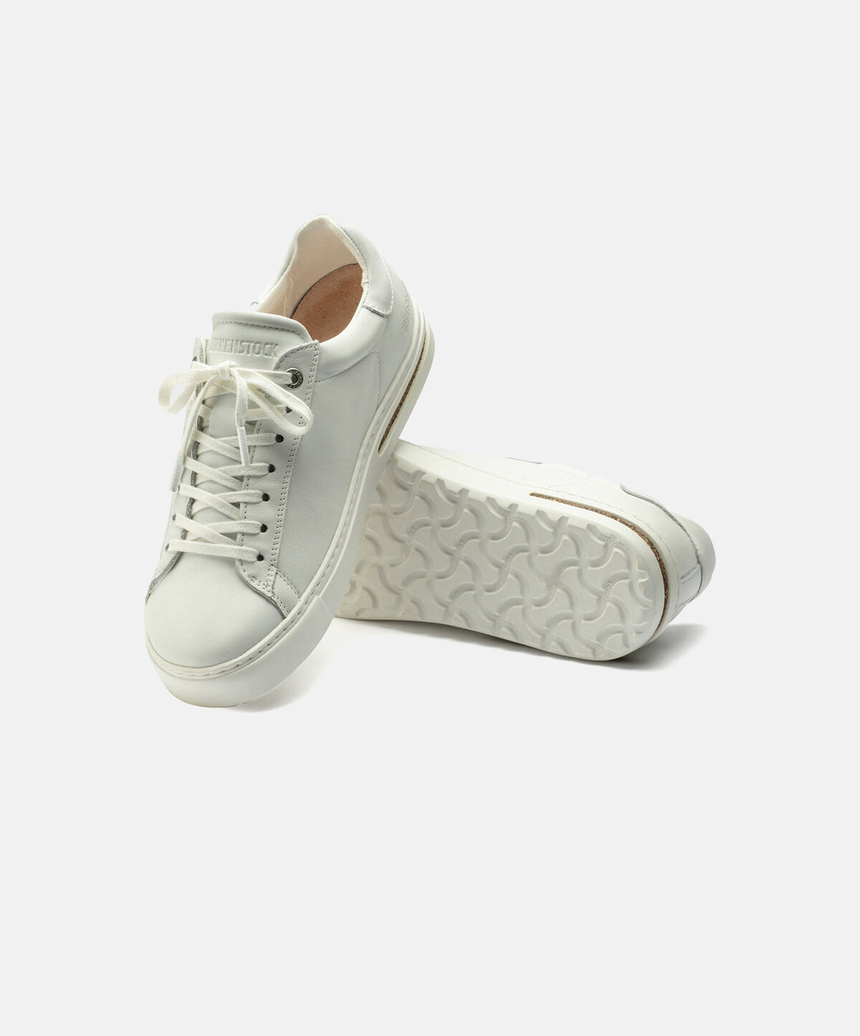 Onleesbaar Herdenkings geduldig Birkenstock Bend Low Natural Leather White Sneakers | Free Shipping – Bstore