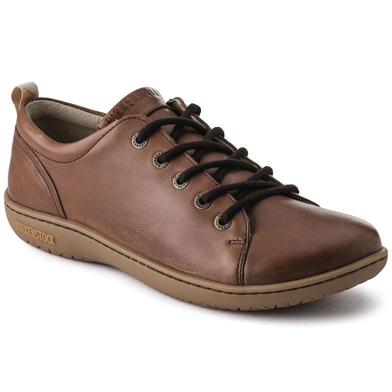 Birkenstock Islay Ladies Leather Nut Lace Up Shoes – Bstore
