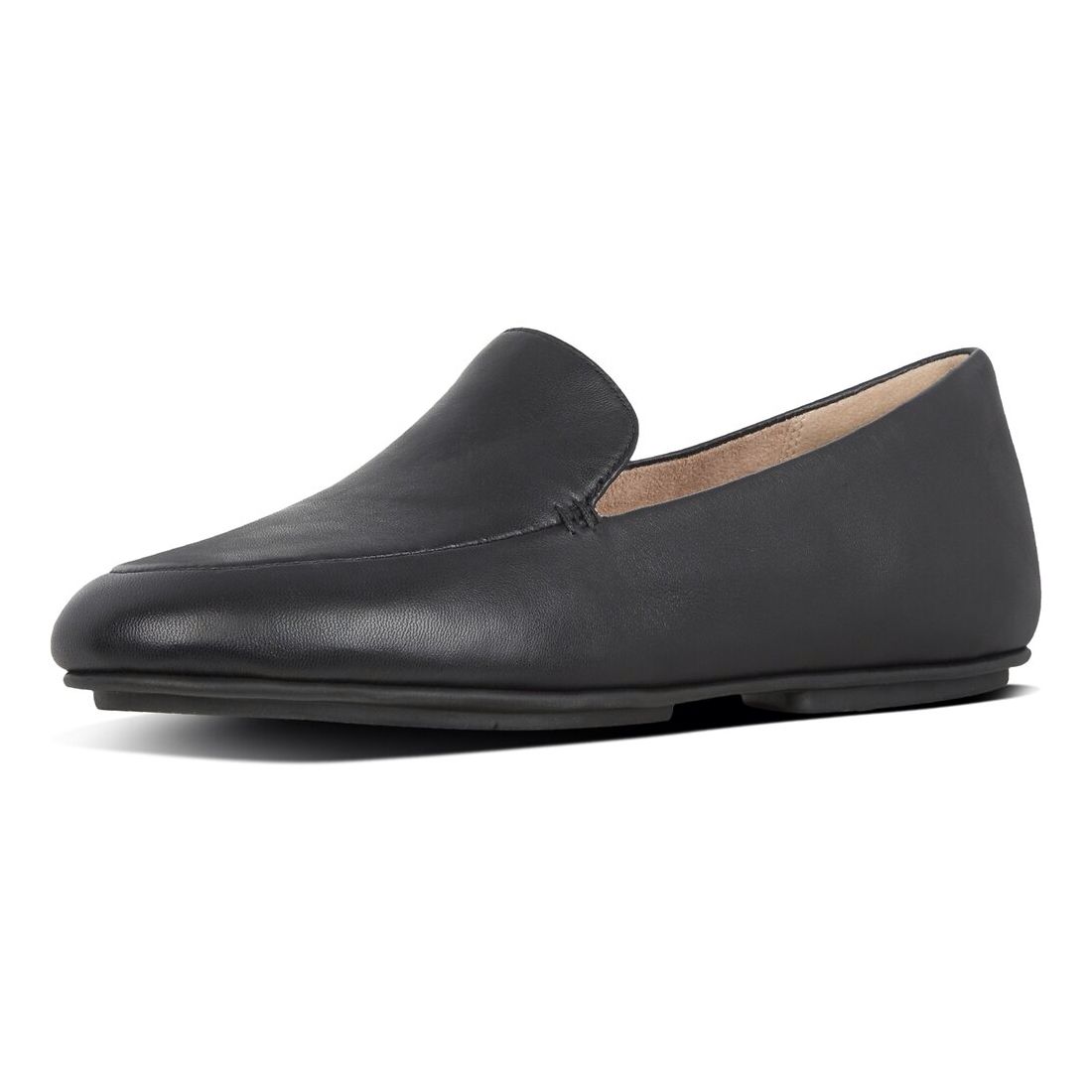 fitflop black loafers