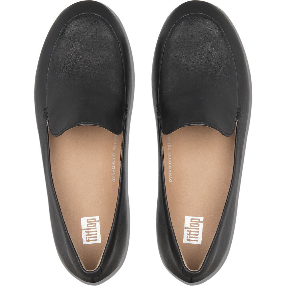 all black loafers