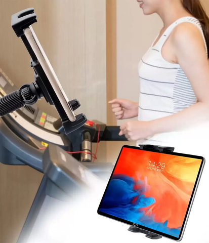 Treadmill Tablet Phone Mount Cup Holder