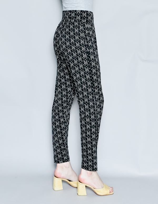 LOVE MOSCHINO Black Velvet Side Snaps Pants NWT (US 8) – Fashion
