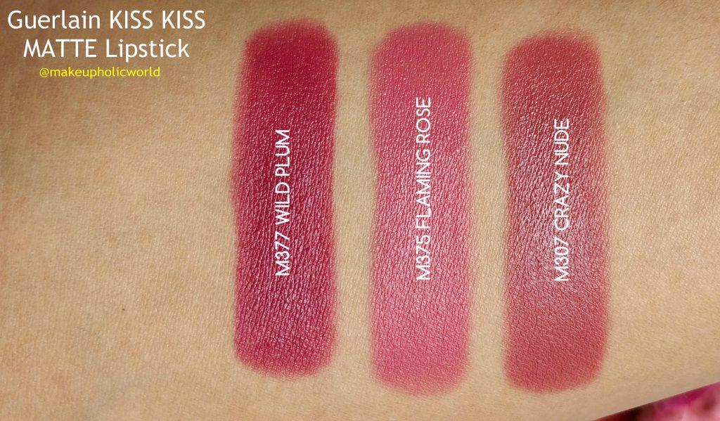 Buy Guerlain KissKiss Hydrating & Plumping Velvet Matte Lip Colour - M379  Fiery Pink