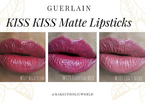 Buy Guerlain KissKiss Hydrating & Plumping Velvet Matte Lip Colour - M379  Fiery Pink