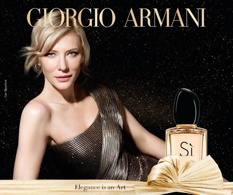 giorgio armani model female