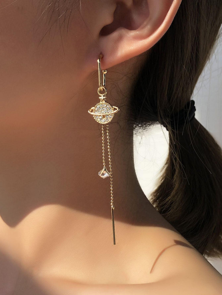 shein chanel earrings