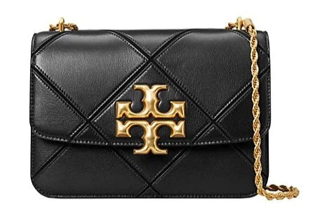 Buy Tory Burch Eleanor Large Bag - Black Criss Cross