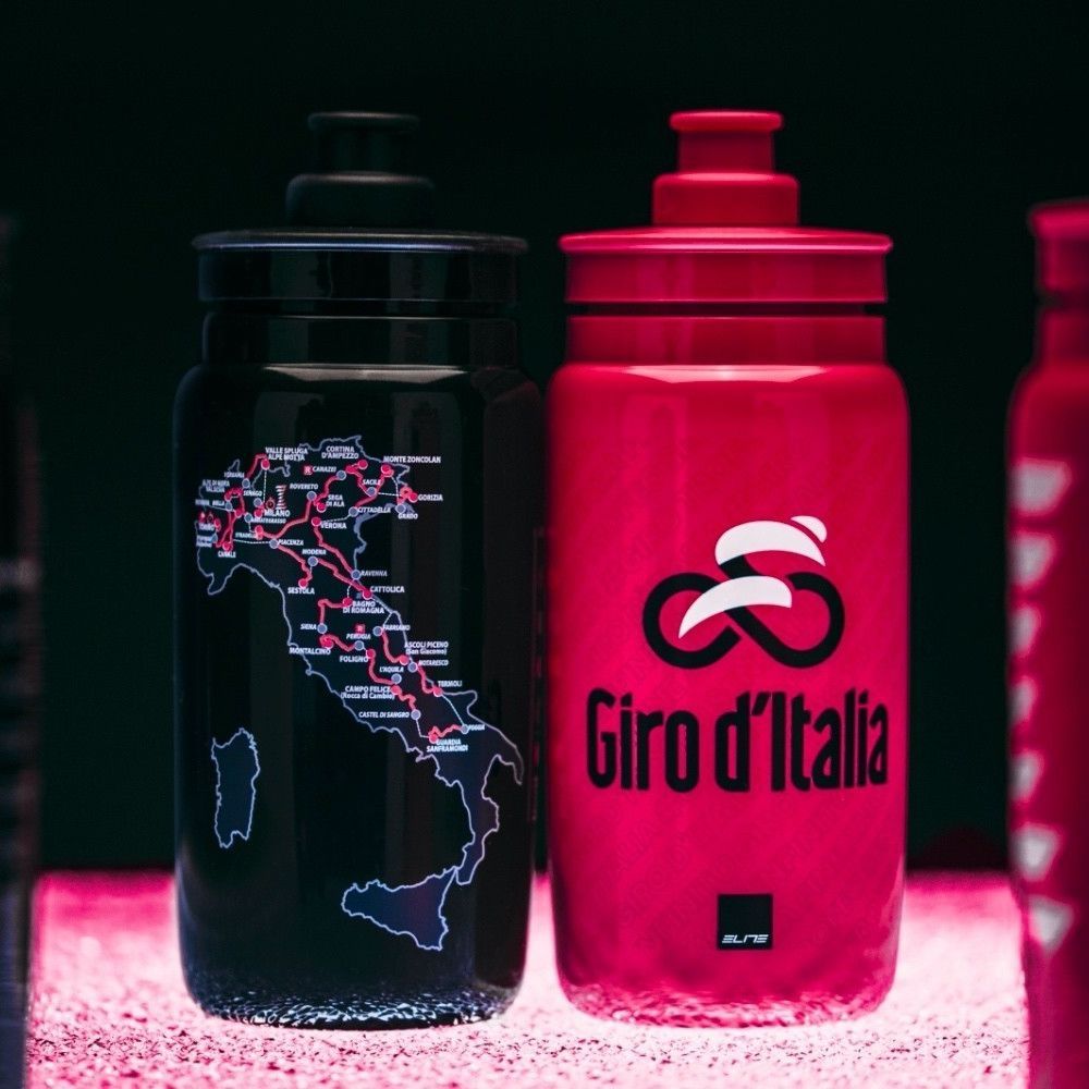 Bidón de Ciclismo Elite Fly Giro d'Italia 550 ml