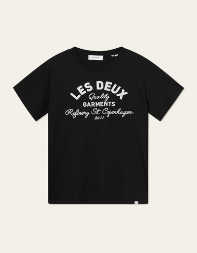 Les Deux MEN Barry T-Shirt T-Shirt 100100-Black