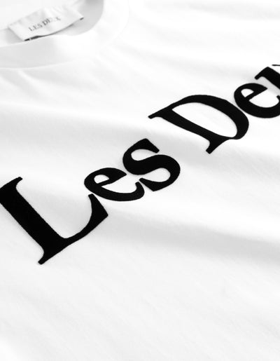 Les Deux MEN Charles T-Shirt T-Shirt 201100-White/Black