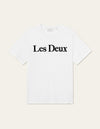 Les Deux MEN Charles T-Shirt T-Shirt 201100-White/Black