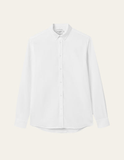 Les Deux MEN Christoph Oxford Shirt Shirt 2020-White