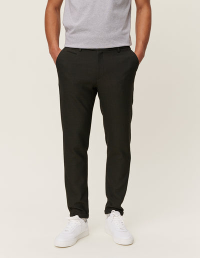 Les Deux MEN Como Suit Pants - Seasonal Pants 505360-Deep Forest/Charcoal