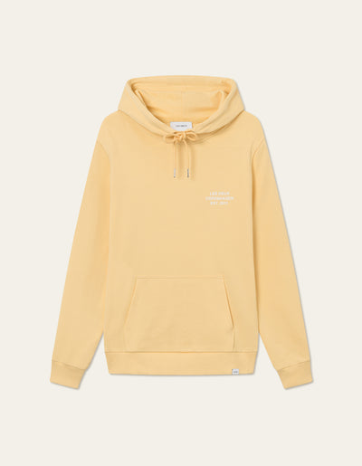 Les Deux MEN Copenhagen 2011 Hoodie Hoodie 760201-Creamy Yellow/White