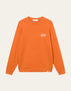 Les Deux MEN Copenhagen 2011 Sweatshirt Sweatshirt 752201-Court Orange/White