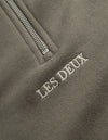 Les Deux MEN Dexter Half-Zip Sweatshirt Sweatshirt 558558-Bungee Cord