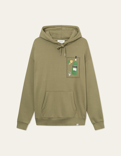 Les Deux MEN Dorian Hoodie Hoodie 550550-Surplus Green