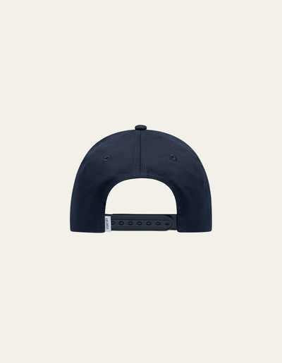 Les Deux MEN Encore Organic Baseball Cap Cap 460419-Dark Navy/Pearl Blue