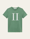 Les Deux MEN Encore T-Shirt T-Shirt 552201-Dark Ivy Green/White