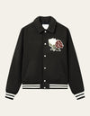 Les Deux MEN Felipe Varsity Wool Jacket Jacket 100100-Black