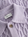 Les Deux Kids Garret Knitted Shirt Kids Knitwear 648648-Light Orchid