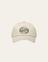 Les Deux MEN Globe Dad Cap Cap 215565-Ivory/Vintage Green