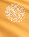 Les Deux MEN Globe T-Shirt T-Shirt 740215-Mustard Yellow/Ivory