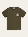Les Deux Kids Globe T-Shirt Kids T-Shirt 522215-Olive Night/Ivory