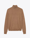 Les Deux MEN Greyson Rollneck Merino Knit Knitwear 843843-Camel Melange