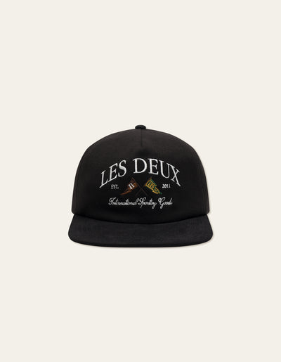 Les Deux MEN Ivy League Cap Cap 100100-Black