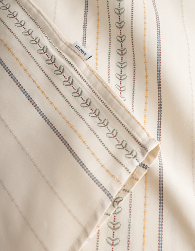 Les Deux MEN Kent Embroidery Shirt Shirt 218218-Light Ivory