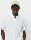 Les Deux MEN Kris Linen SS Shirt Shirt 201201-White