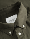 Les Deux MEN Kris Linen SS Shirt Shirt 522522-Olive Night