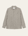 Les Deux MEN Kristian Linen B.D. Shirt Shirt 460215-Dark Navy/Ivory