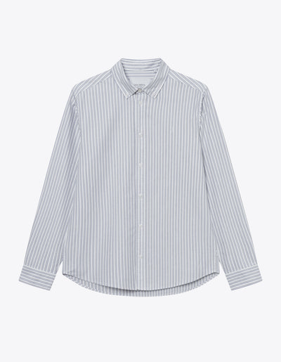 Les Deux MEN Kristian Oxford Shirt Shirt 922922-White/Dark Navy/Black