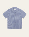 Les Deux MEN Lawson 2.0 Poplin Shirt Shirt 201480-White/Surf Blue