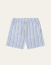 Les Deux MEN Lawson Stripe Shorts Shorts 466201-Summer Sky/White