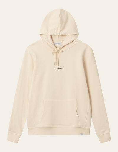 Les Deux MEN Lens Hoodie Hoodie 215100-Ivory/Black