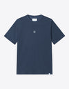 Les Deux MEN Mini Encore T-Shirt T-Shirt 460215-Dark Navy/Ivory