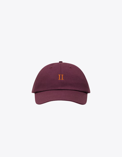 Les Deux MEN Nørregaard Dad Cap Cap 654730-Shiraz/Orange