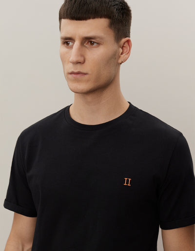 Les Deux MEN Nørregaard T-Shirt T-Shirt 0101-Black