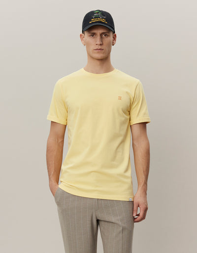 Les Deux MEN Nørregaard T-Shirt - Seasonal T-Shirt 747730-Pineapple/Orange
