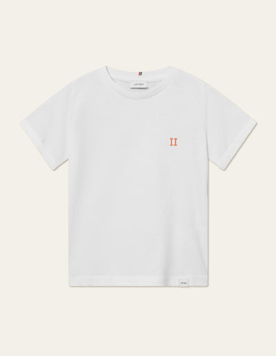 Les Deux Kids Nørregaard T-Shirt Kids T-Shirt 201730-White/Orange