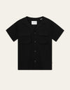 Les Deux MEN Osmund Seersucker SS Shirt Shirt 100100-Black